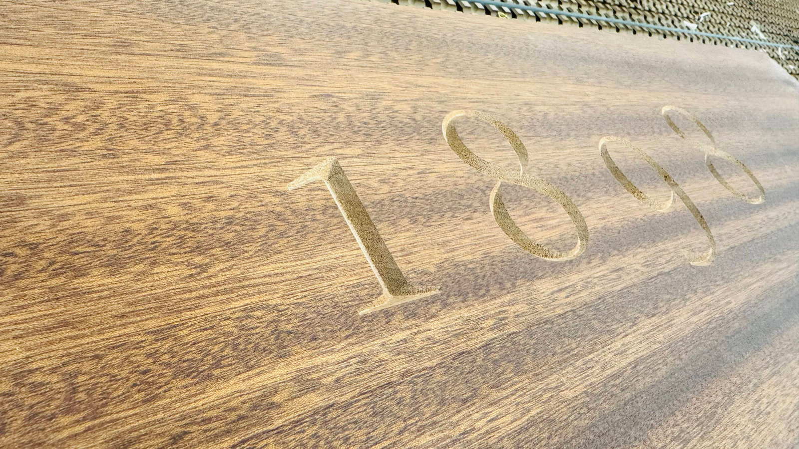 Custom engraved wood sign