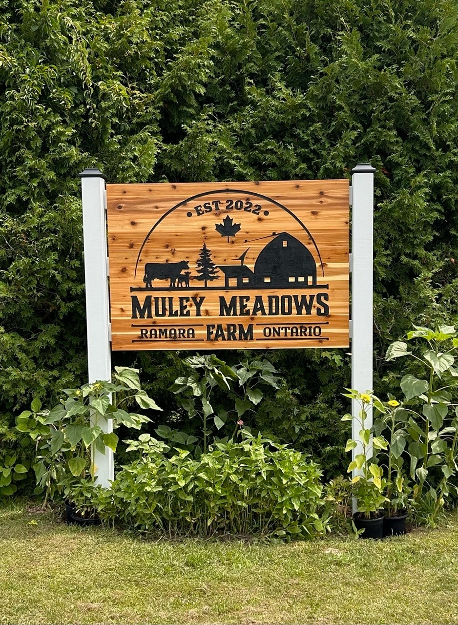 Personalized wooden signage